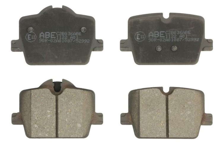 Brake pads set rear , fits: BMW 2 (G42, G87), 3 (G20, G80, G28), 3 (G21), 3 (G21, G81), 4 (G22, G82), 4 (G23, G83), I4 (G26), Z4 (G29); TOYOTA SUPRA 2.0-Electric 11.18-