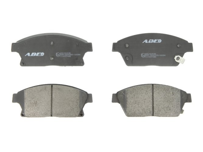 Set plăcuțe frână ABE, față ,pentru: CHEVROLET CRUZE, ORLANDO, TRAX, VOLT; DAIHATSU CHARADE VIII; OPEL AMPERA, ASTRA J, ASTRA J GTC 1.33-2.0D 05.09-