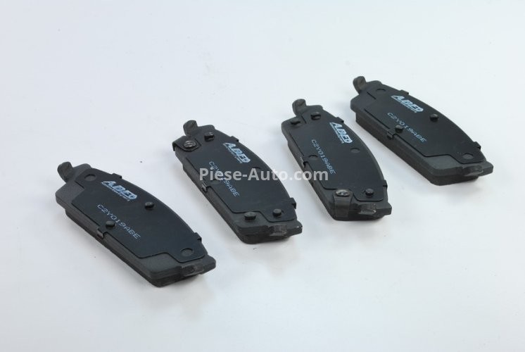 Set plăcuțe frână ABE, spate ,pentru:  CHEVROLET AVALANCHE, SILVERADO 1500, SILVERADO 2500 HD, SUBURBAN, TAHOE LTZ; GMC SIERRA, YUKON 4.8-6.6D 01.03-