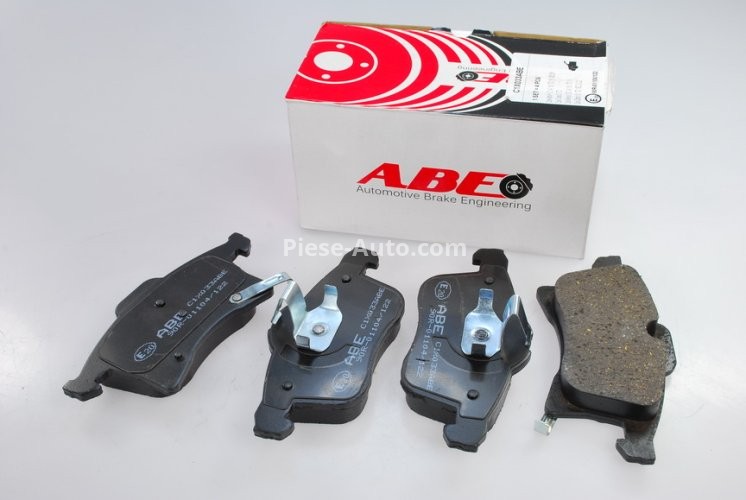 Set plăcuțe frână ABE, față ,pentru: CHEVROLET VIVA, ZAFIRA; OPEL ADAM, ASTRA F CLASSIC, ASTRA G, ASTRA G/KOMBI, ASTRA H, ASTRA H CLASSIC, ASTRA H GTC, ASTRA H/KOMBI, CAMPO 1.0-2.2D 08.87-