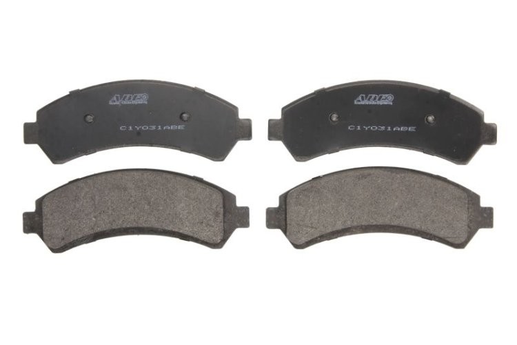 Set plăcuțe frână ABE, față ,pentru: CHEVROLET BLAZER S10, S10; GMC JIMMY 2.2/4.3 01.94-09.05