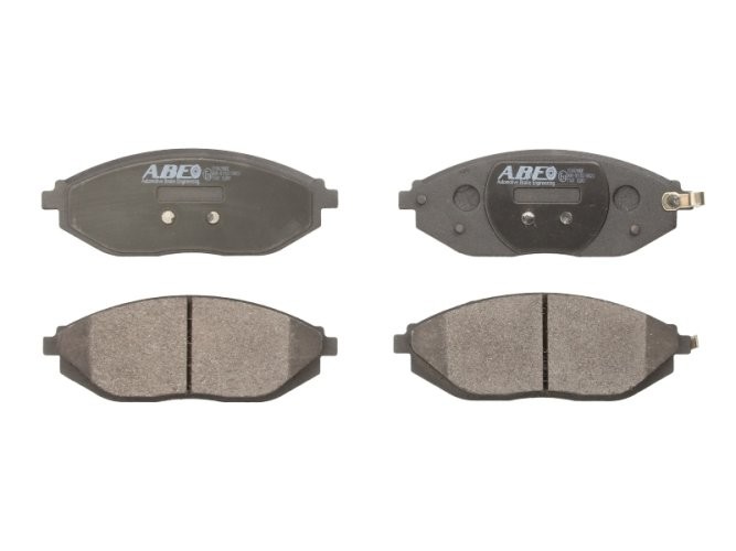 Set plăcuțe frână ABE, față ,pentru: CHEVROLET CRUZE, SPARK 1.0-Electric 06.09-