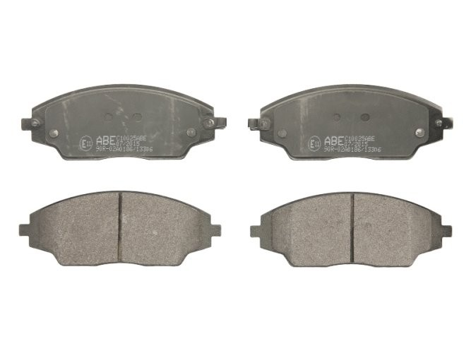 Set plăcuțe frână ABE, față ,pentru: CHEVROLET AVEO, AVEO / KALOS 1.2-1.6 01.07-