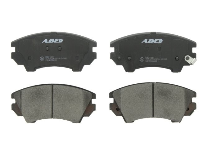 Set plăcuțe frână ABE, față ,pentru: CHEVROLET CAMARO, MALIBU; OPEL ASTRA J, ASTRA J GTC, ASTRA J/HATCHBACK, CASCADA, INSIGNIA A, INSIGNIA A COUNTRY, ZAFIRA C; SAAB 9-5 1.3D-6.2 07.08-