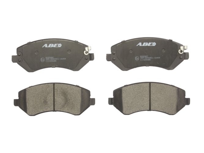 Set plăcuțe frână ABE, față ,pentru: CHRYSLER VOYAGER IV; DODGE CARAVAN, GRAND; JEEP CHEROKEE, LIBERTY 2.4-3.8 02.00-