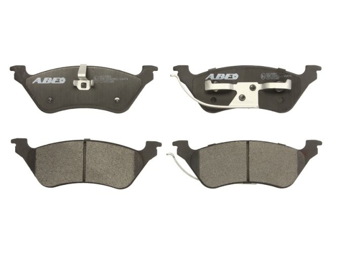 Set plăcuțe frână ABE, spate ,pentru: CHRYSLER VOYAGER IV; DODGE CARAVAN, GRAND; JEEP CHEROKEE 2.4-3.8 02.00-