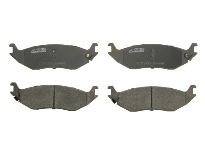 Set plăcuțe frână ABE, spate ,pentru: CHRYSLER ASPEN; DODGE DURANGO, RAM, RAM 1500; RAM 1500 3.0D-6.7 06.01-