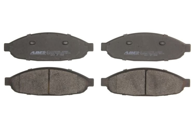 Set plăcuțe frână ABE, față ,pentru: CHRYSLER PACIFICA 3.5/3.8/4.0 08.03-