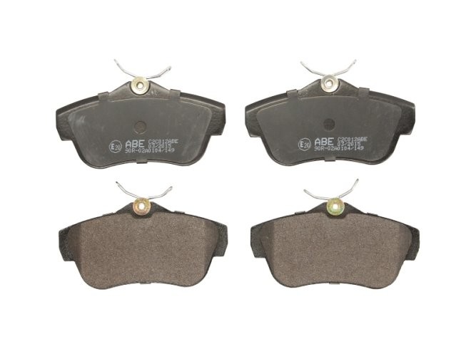 Set plăcuțe frână ABE, spate ,pentru: CITROEN JUMPY II, JUMPY III, SPACETOURER; FIAT SCUDO; PEUGEOT BOXER, EXPERT, EXPERT TEPEE, TRAVELLER; TOYOTA PROACE 1.6D-2.8D 10.00-