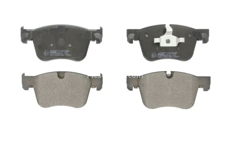 Set plăcuțe frână ABE, față ,pentru: CITROEN BERLINGO, BERLINGO/MINIVAN, C4 GRAND PICASSO II, C4 PICASSO II, C4 SPACETOURER, GRAND C4 SPACETOURER; OPEL GRANDLAND / GRANDLAND X 1.2-2.0D 02.13-