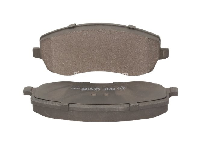 Set plăcuțe frână ABE, față ,pentru: CITROEN C8; FIAT ULYSSE; LANCIA PHEDRA; PEUGEOT 807 2.0D/2.2D 09.02-