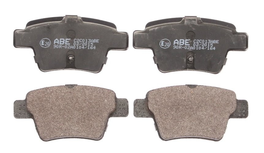 Set plăcuțe frână ABE, spate ,pentru: CITROEN C4, C4 GRAND PICASSO I, C4 I, C4 PICASSO I; PEUGEOT 207, 207/HATCHBACK, 307, 405 I, 408, PARTNER, PARTNER TEPEE 1.4-2.0D 07.88-