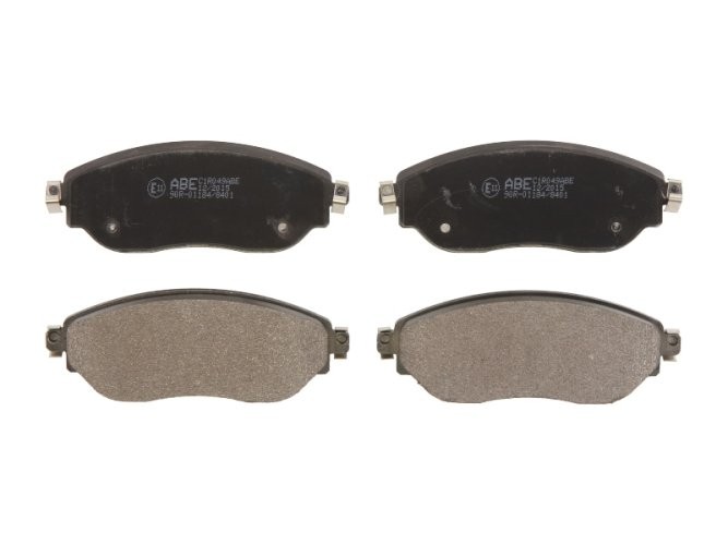 Set plăcuțe frână ABE, față ,pentru: FIAT TALENTO; NISSAN NV300; OPEL VIVARO B; RENAULT TRAFIC III 1.6D/2.0D 05.14-