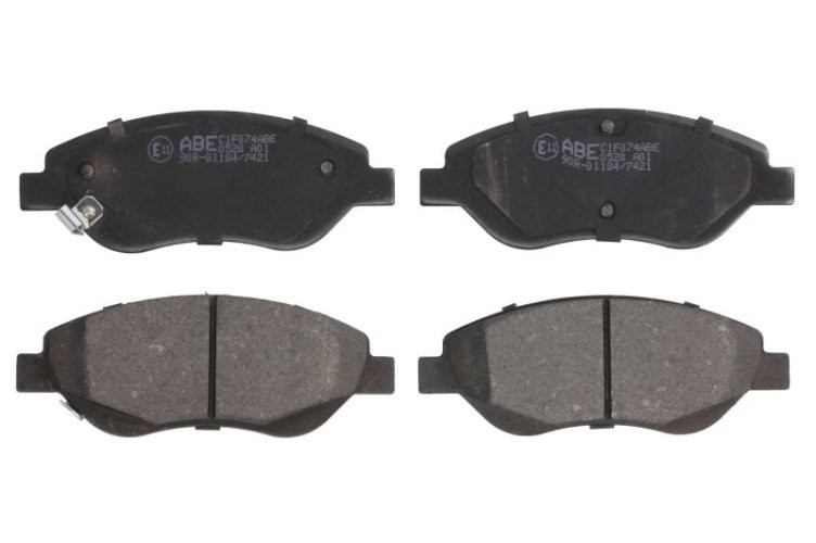 Set plăcuțe frână ABE, față ,pentru: FIAT TIPO 1.3D-1.6D 10.15-