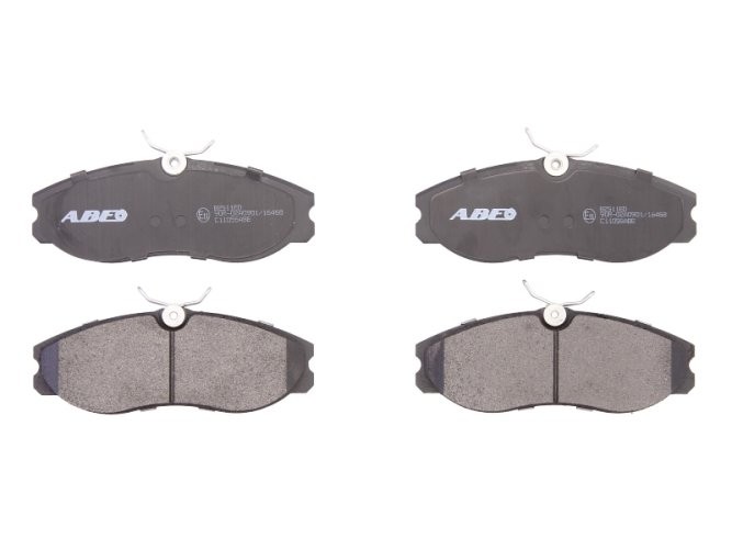 Set plăcuțe frână ABE, față ,pentru: FORD MAVERICK; LDV CUB; NISSAN PICK UP, SERENA, TERRANO II, VANETTE CARGO 1.6-3.3 01.82-09.07