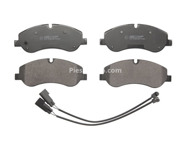 Set plăcuțe frână ABE, față ,pentru: FORD TOURNEO CUSTOM V362, TRANSIT, TRANSIT CUSTOM V362, TRANSIT V363 1.0H-2.2D 10.11-