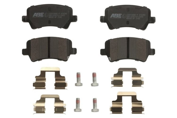 Set plăcuțe frână ABE, spate ,pentru: VOLVO S60 II, S80 II, V60 I, V60 II, V70 II, V70 III, V70 III/KOMBI, XC60 I, XC70 I, XC70 II; FORD GALAXY II, GALAXY MK II, MONDEO IV 1.5-4.4 01.01-