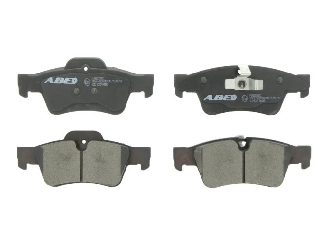 Set plăcuțe frână ABE, spate ,pentru: MERCEDES G (W463), GL (X164), M (W164), R (W251, V251); FORD FIESTA 1.0-6.2 09.04-