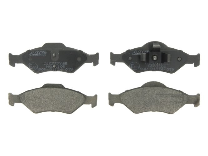 Set plăcuțe frână ABE, față ,pentru: FORD COURIER, FIESTA IV, FIESTA/HATCHBACK, FIESTA/MINIVAN, KA; MAZDA 121 III, 121 III/HATCHBACK 1.0-1.8D 08.95-11.08