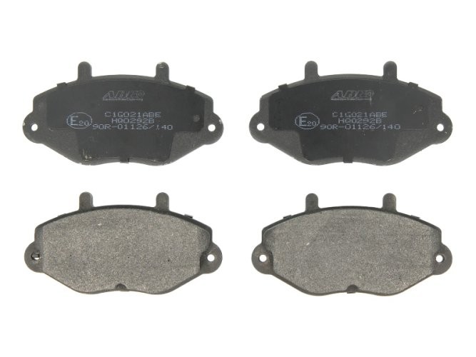Set plăcuțe frână ABE, față ,pentru: FORD TRANSIT, TRANSIT TOURNEO; MAZDA 3 1.6-2.9 09.88-09.14