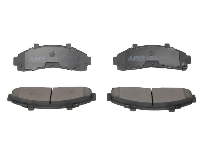 Set plăcuțe frână ABE, față ,pentru: FORD F-250; FORD USA BRONCO II, E, EXPLORER, F-250, F-350, RANGER; MAZDA B-SERIE 2.3-7.5 09.85-