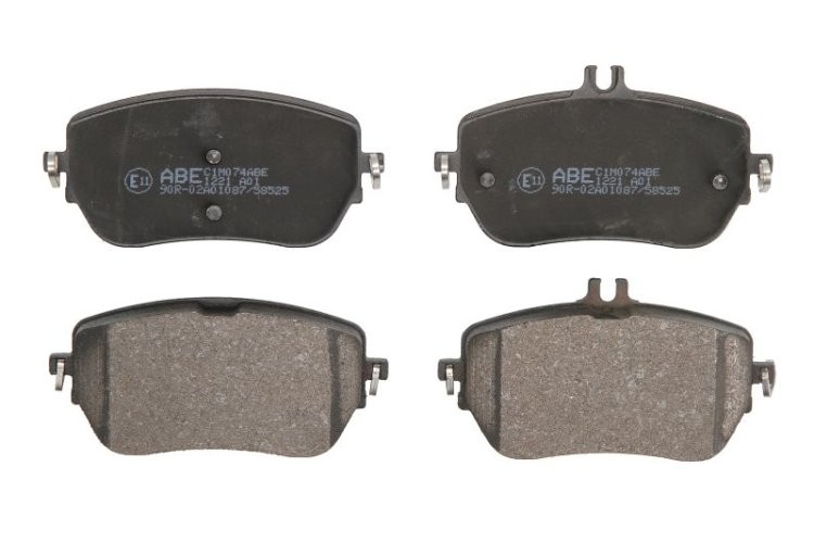 Set plăcuțe frână ABE, față ,pentru: MERCEDES A (V177), A (W177), B SPORTS TOURER (W247), CLA (C118), CLA SHOOTING BRAKE (X118), GLA (H247); FORD FOCUS IV 1.0-2.0H 03.18-