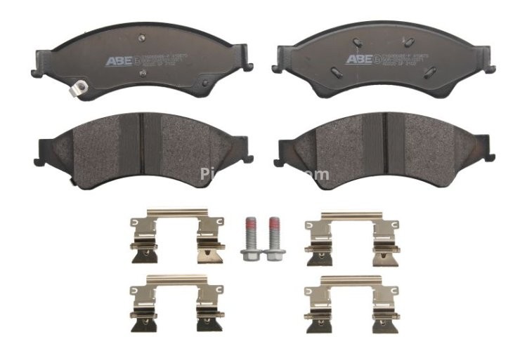 Set plăcuțe frână ABE, față ,pentru: FORD RANGER 2.0D-3.2D 05.06-