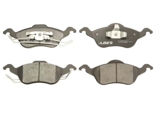 Set plăcuțe frână ABE, față ,pentru: FORD FOCUS I, FOCUS I/KOMBI; FORD USA FOCUS ZX3, FOCUS ZX5 1.4-2.0 08.98-06.07