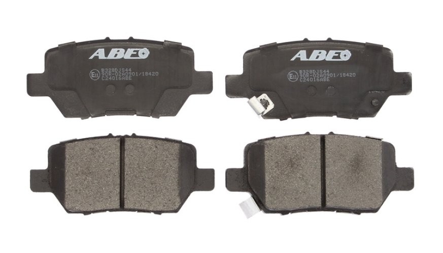 Set plăcuțe frână ABE, spate ,pentru: HONDA LEGEND IV 3.5/3.7 08.05-12.13