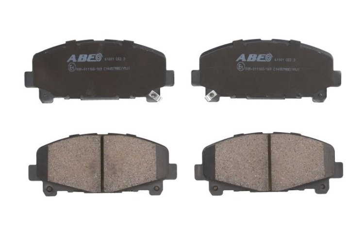 Set plăcuțe frână ABE, față ,pentru: HONDA ACCORD IX, ACCORD VIII 2.0-3.5 06.08-