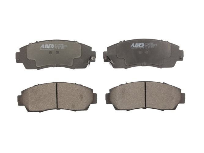 Set plăcuțe frână ABE, față ,pentru: HONDA ACCORD IV, ACCORD IX, ACCORD V, ACCORD VI, ACCORD VII, ACCORD VIII, CIVIC VIII, CIVIC X, CR-V I, CR-V II, CR-V III, CR-V IV, CR-V V 1.3-3.7 09.89-