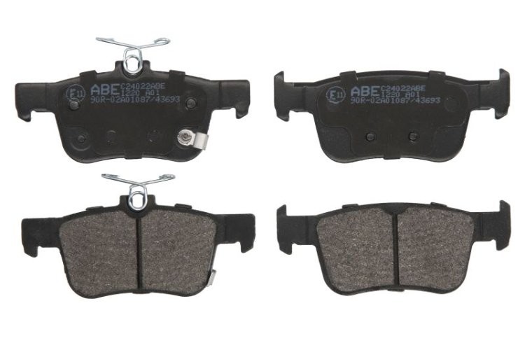 Set plăcuțe frână ABE, spate ,pentru: HONDA CIVIC X, E 1.0-Electric 09.15-