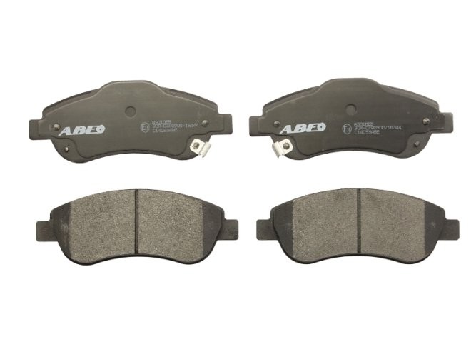 Set plăcuțe frână ABE, față ,pentru: HONDA ACCORD IV, ACCORD IX, ACCORD V, ACCORD VI, ACCORD VII, ACCORD VIII, CIVIC VIII, CR-V I, CR-V II, CR-V III, CR-V IV, CR-V V, CR-Z 1.3-3.7 09.89-