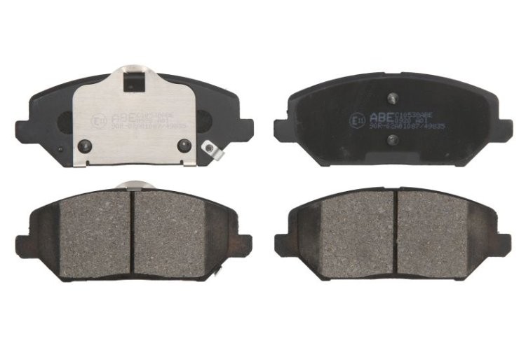 Set plăcuțe frână ABE, față ,pentru: HYUNDAI ACCENT IV, I30, IONIQ, SOLARIS; KIA CEED, PROCEED, XCEED 1.0-Electric 12.10- se potrivește: HYUNDAI; KIA
