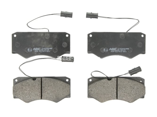 Set plăcuțe frână ABE, față ,pentru: IVECO DAILY I, DAILY II 2.4D/2.5D 01.83-01.97