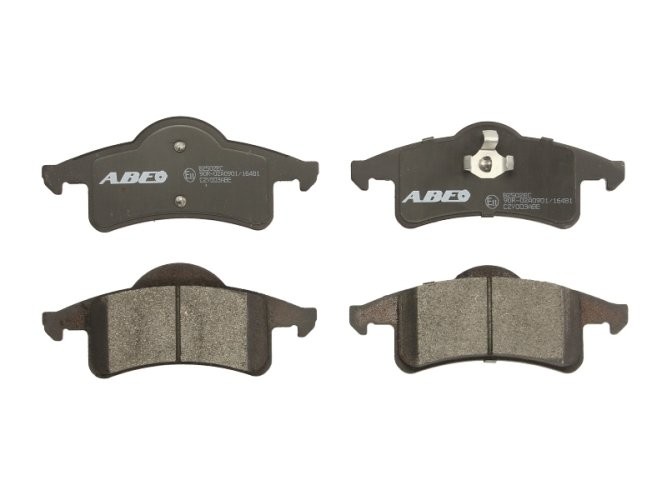 Set plăcuțe frână ABE, spate ,pentru: JEEP CHEROKEE, GRAND CHEROKEE II, GRAND CHEROKEE III 2.5-4.7 12.91-12.10