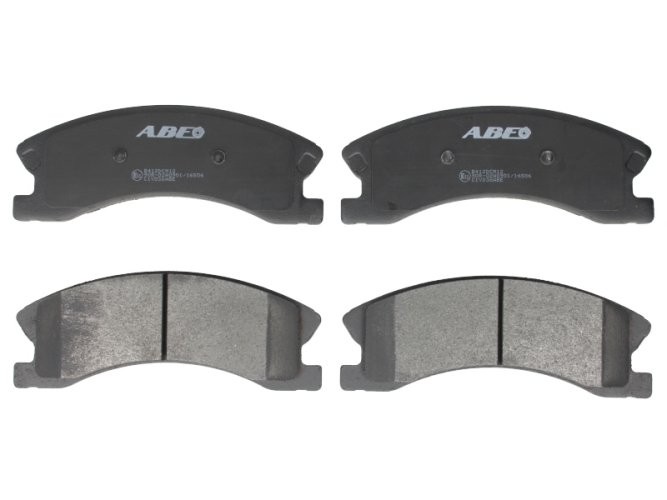 Set plăcuțe frână ABE, față ,pentru: JEEP GRAND CHEROKEE II, GRAND CHEROKEE III 2.7D-4.7 09.98-12.10
