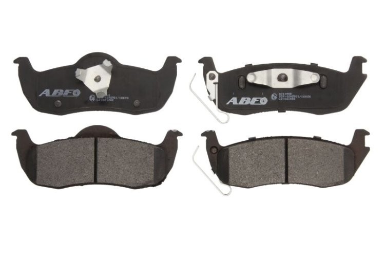 Set plăcuțe frână ABE, spate ,pentru: JEEP COMMANDER, GRAND CHEROKEE III; NISSAN ARMADA 3.0-6.1 08.03-