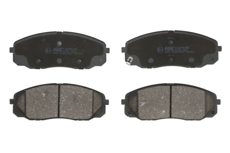 Brake pads set front , fits: KIA CARNIVAL III 2.2D 01.10-