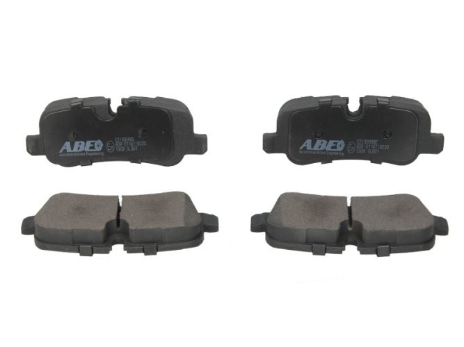 Set plăcuțe frână ABE, spate ,pentru: LAND ROVER DISCOVERY III, DISCOVERY IV, RANGE ROVER III, RANGE ROVER SPORT I 2.7D-5.0 03.02-12.18