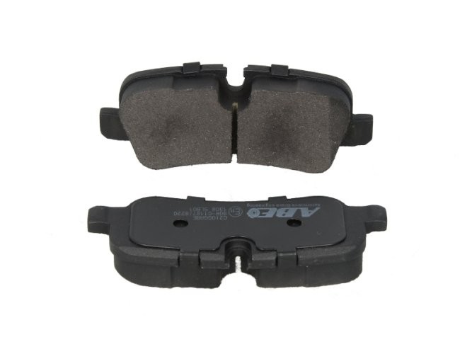 Set plăcuțe frână ABE, spate ,pentru: LAND ROVER DISCOVERY III, DISCOVERY IV, RANGE ROVER III, RANGE ROVER SPORT I 2.7D-5.0 03.02-12.18