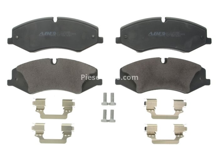 Set plăcuțe frână ABE, față ,pentru: LAND ROVER DEFENDER, DISCOVERY IV, DISCOVERY SPORT, DISCOVERY V, RANGE ROVER III, RANGE ROVER IV, RANGE ROVER SPORT I, RANGE ROVER SPORT II 2.0-5.0 03.02-