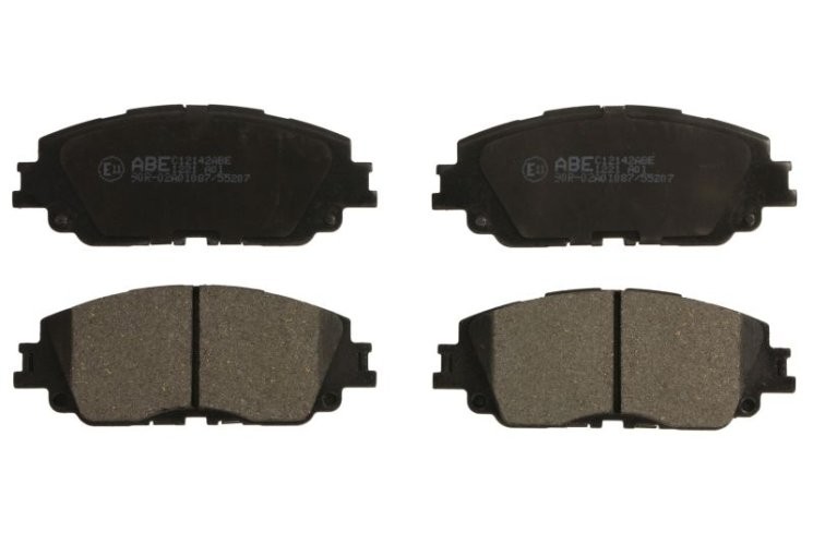 Set plăcuțe frână ABE, față ,pentru: LEXUS ES, UX; TOYOTA CAMRY, COROLLA, PRIUS, RAV 4 V 2.0-Electric 08.17-