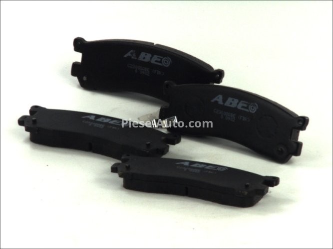 Set plăcuțe frână ABE, spate ,pentru: MAZDA 929 III, 929 IV, 929 V, E, MPV I, MPV II, XEDOS 9 2.0-3.0 05.87-