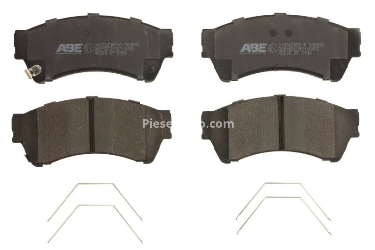 Set plăcuțe frână ABE, față ,pentru: MAZDA 323 F VI, 323 S VI, 6, 626 IV, 626 V 1.6-2.5 08.93-07.13