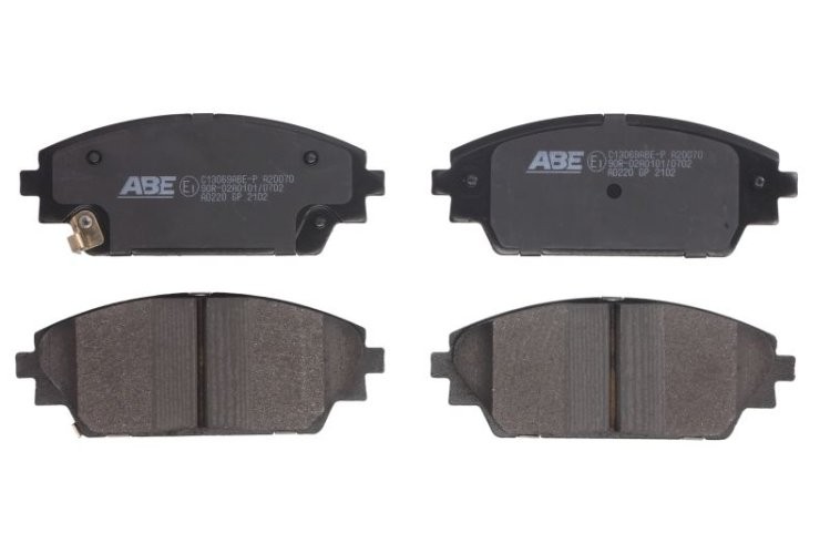 Set plăcuțe frână ABE, față ,pentru: MAZDA 3, CX-3, CX-30 1.5-2.2D 07.13-