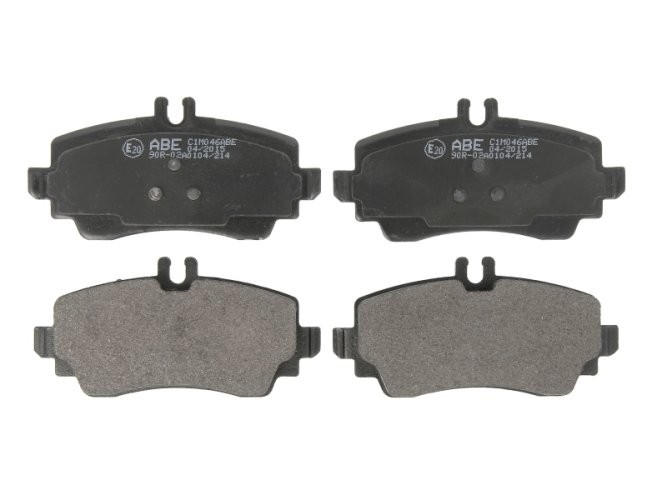 Set plăcuțe frână ABE, față ,pentru: MERCEDES A (W168) 1.4/1.9/2.1 07.97-08.04