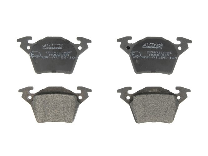 Set plăcuțe frână ABE, spate ,pentru: MERCEDES V (638/2), VITO (W638) 2.0-2.8 02.96-07.03