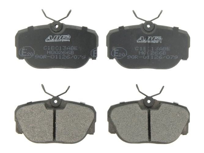 Set plăcuțe frână ABE, față ,pentru: MERCEDES 190 (W201) 1.8-2.6 10.82-08.93