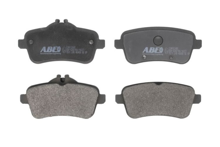 Set plăcuțe frână ABE, spate ,pentru: MERCEDES A (W176), CLA (C117), CLA SHOOTING BRAKE (X117), GL (X166), GLA (X156), GLE (C292), GLE (W166), GLS (X166), M (W166), SLC (R172) 1.5D-5.5 06.11-